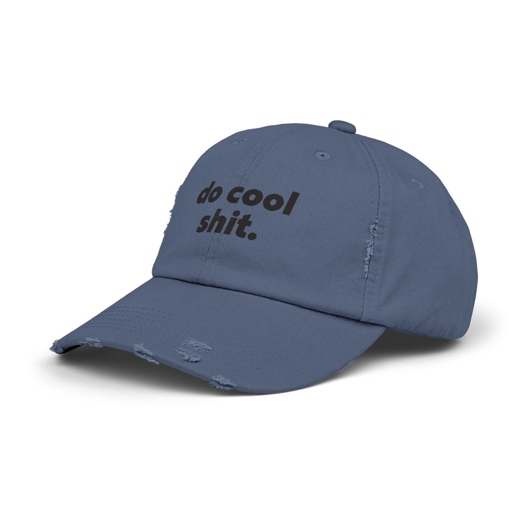 Do Cool Shit Distressed Cap